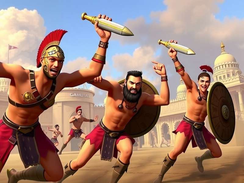 Gujarati Gladiators Game Screenshot
